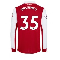 Fotbalové Dres Arsenal Oleksandr Zinchenko #35 Domácí 2022-23 Dlouhý Rukáv